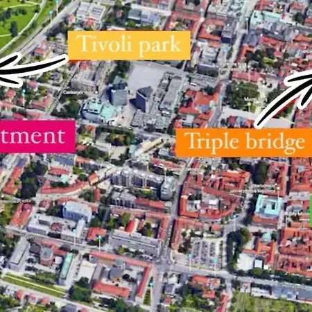 Centralish Dragon Heart Διαμέρισμα Λιουμπλιάνα